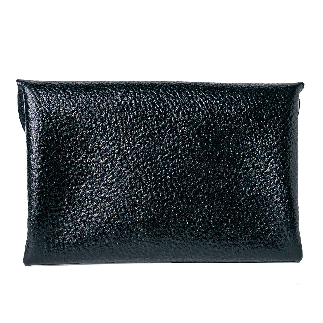 Black Big-Mouth Wallet