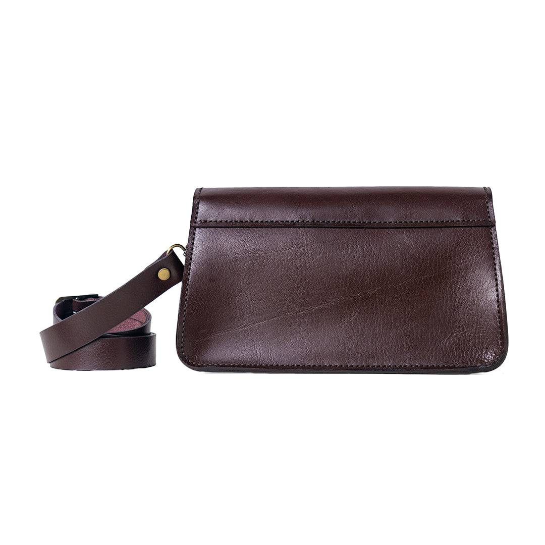 Brown Casual Cross-Bag
