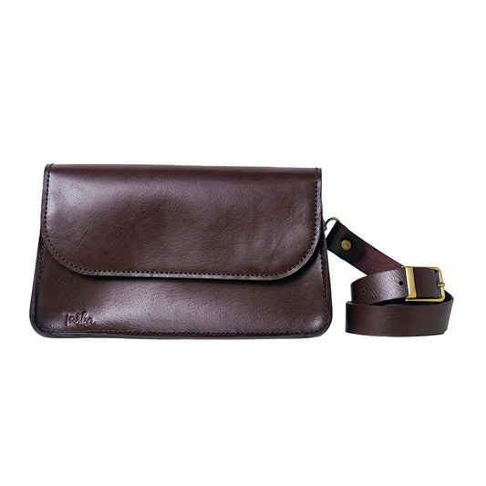 Brown Casual Cross-Bag